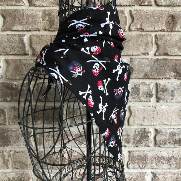 Pirate Face Cover Decorative Handmade  New - Picture 7 of 10